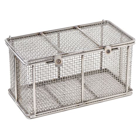 steel mesh cabinet basket|small metal mesh storage containers.